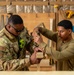 U.S. service members at AB 201 build desks for Agadez schoolchildren