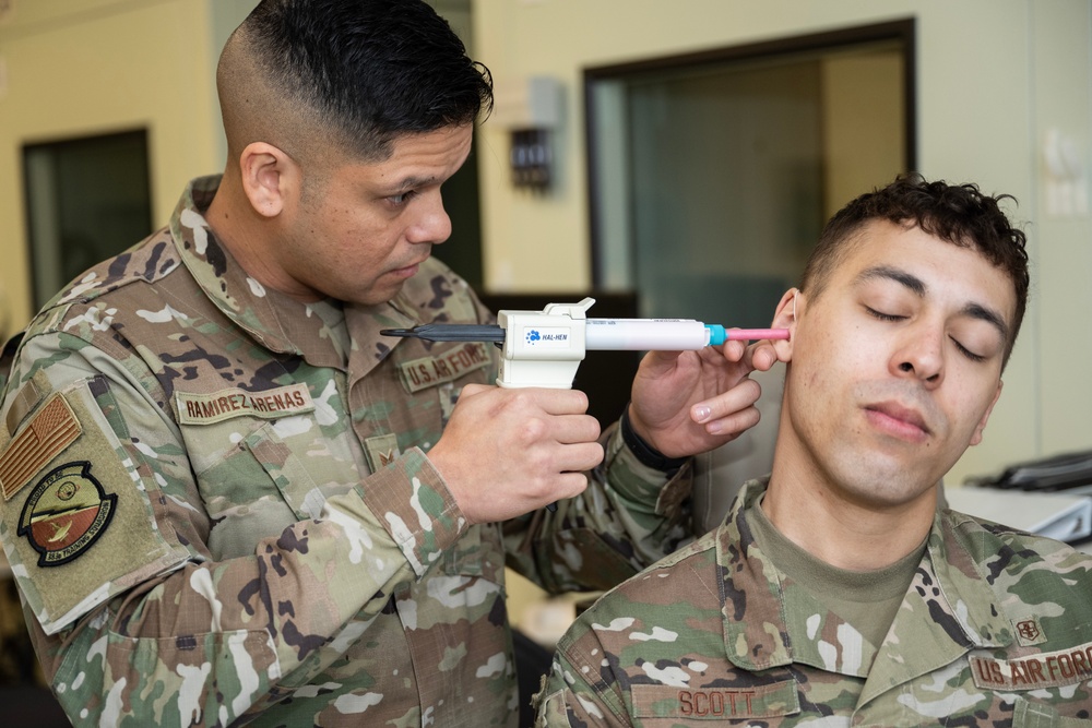 Otolaryngology Technologist Program- Earmold Impression demonstration