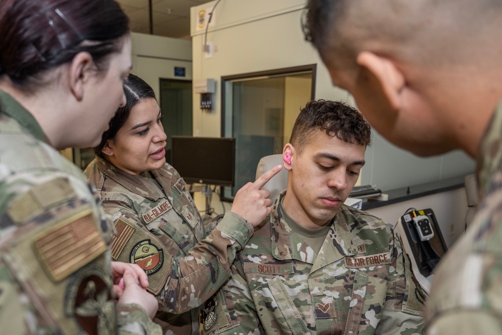 Otolaryngology Technologist Program- Earmold Impression demonstration