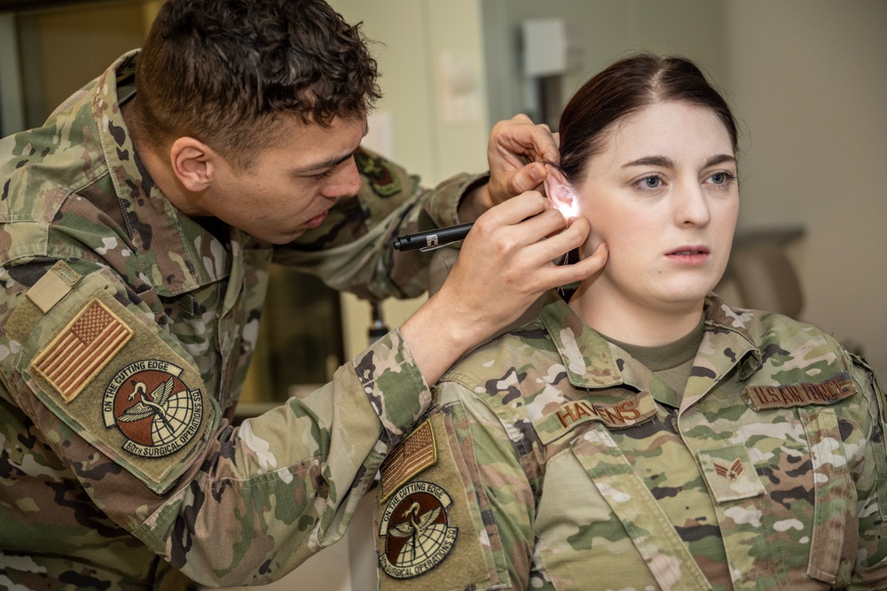 Otolaryngology Technologist Program- Earmold Impression demonstration