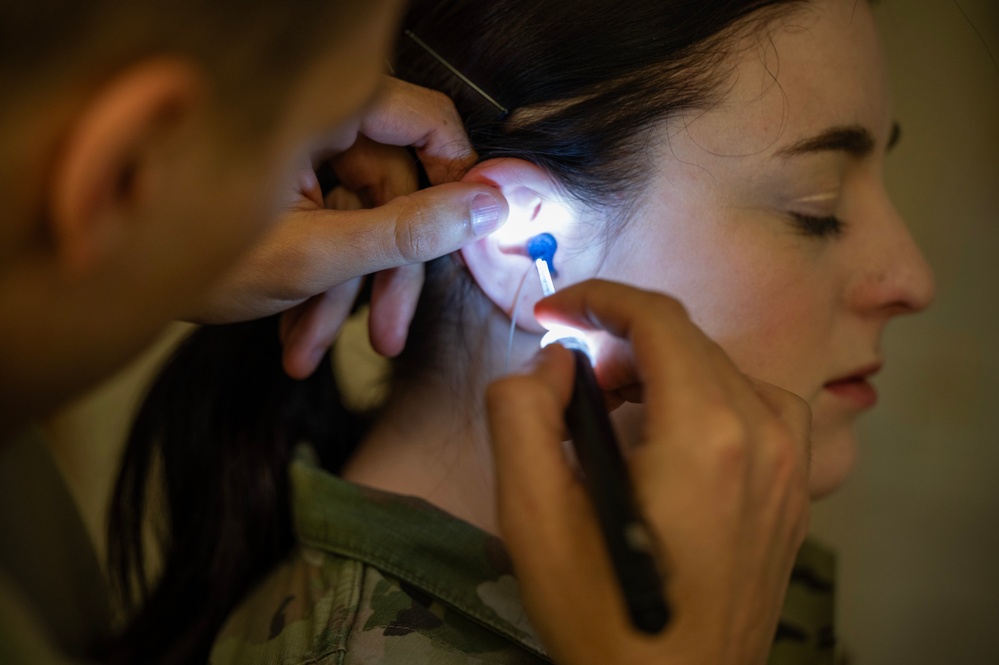 Otolaryngology Technologist Program- Earmold Impression demonstration