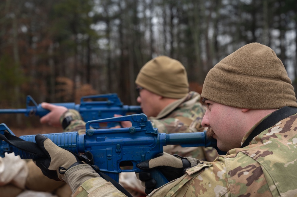 Defensive Fighting Position Training