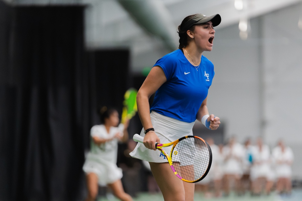 Air Force and Army tennis split victories in Orlando