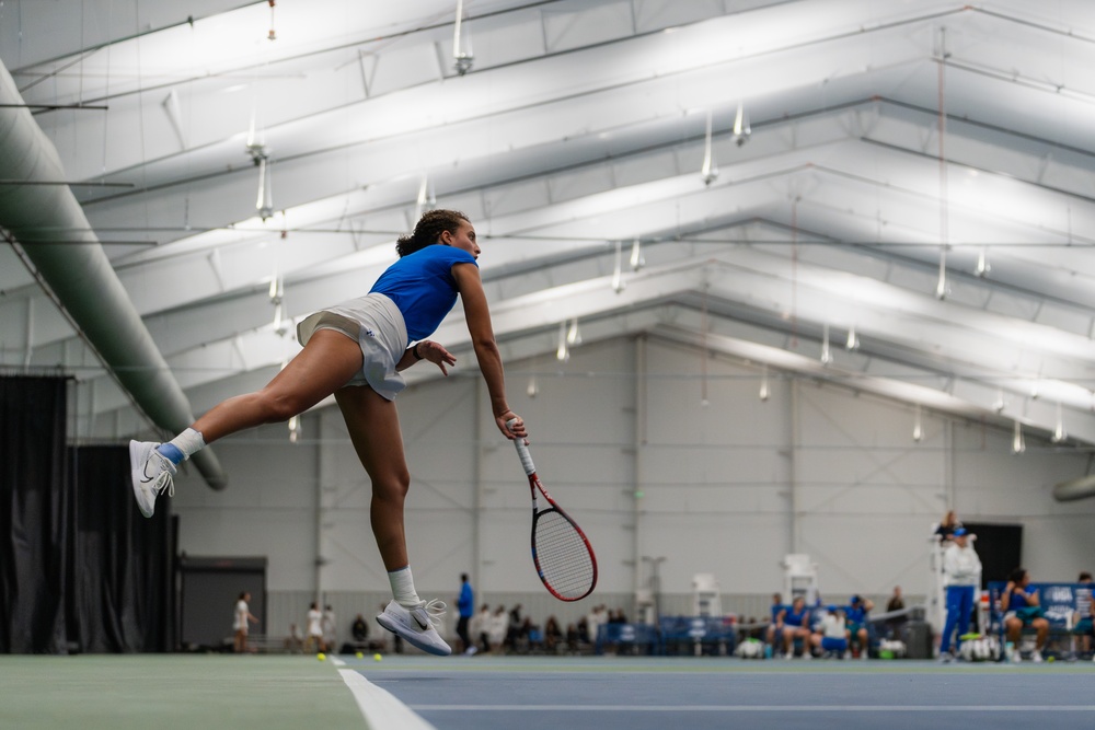 Air Force and Army tennis split victories in Orlando