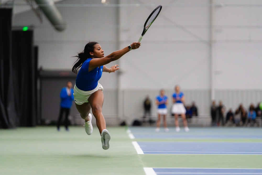 Air Force and Army tennis split victories in Orlando