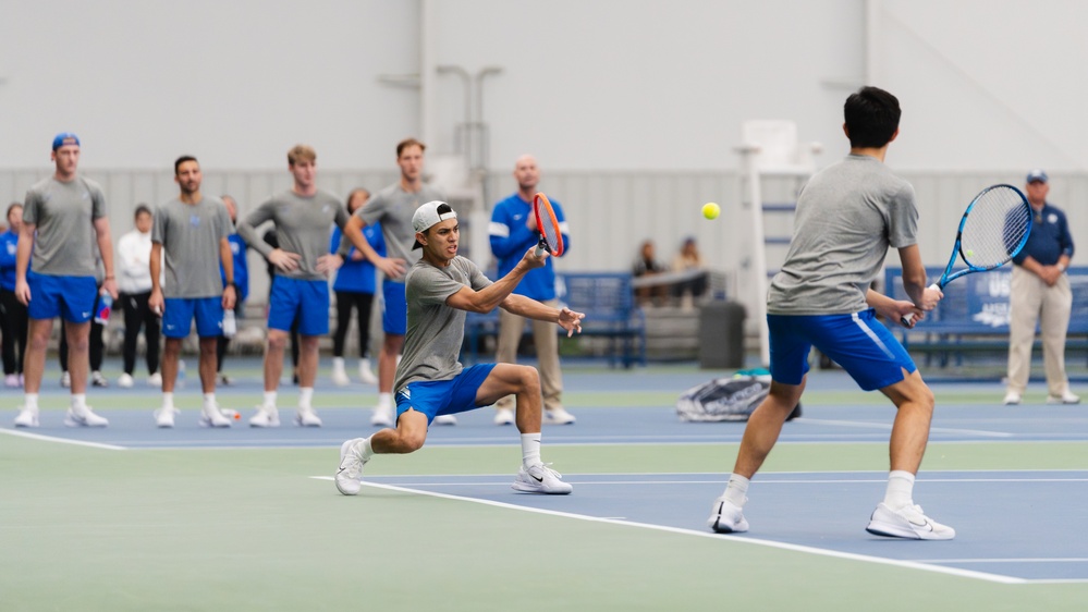 Air Force and Army tennis split victories in Orlando