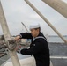 Abraham Lincoln pulls into San Diego