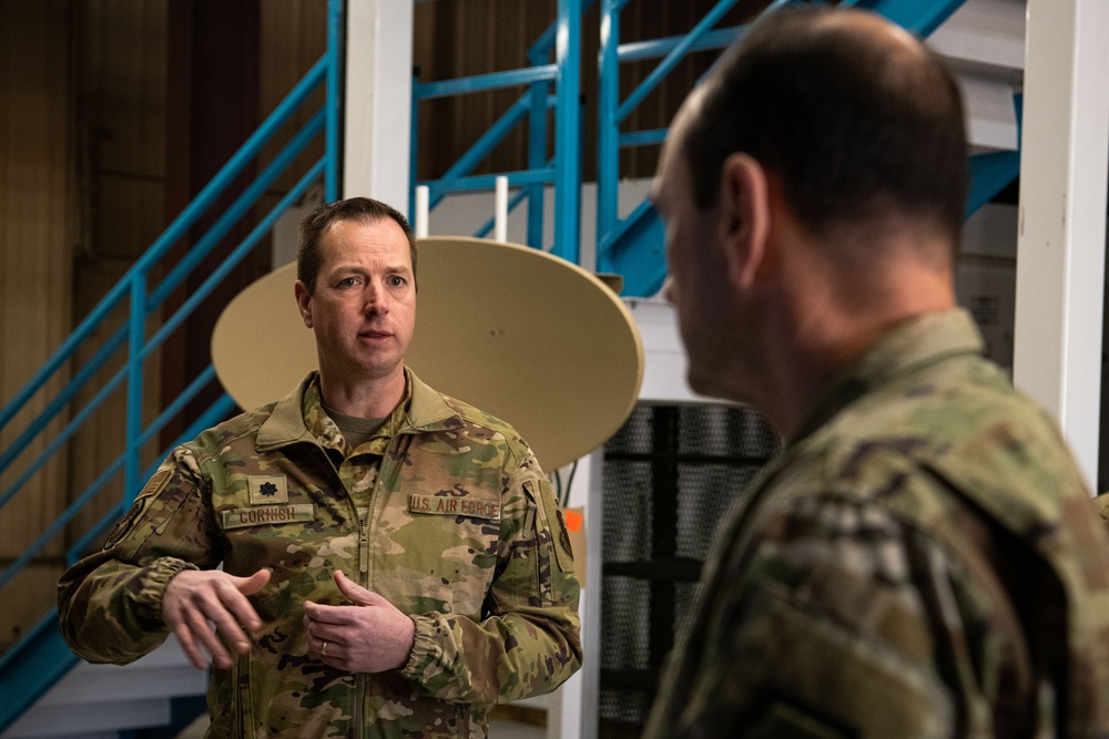 Lt. Gen. Kevin Kennedy visits 43rd IS, Cannon Air Force Base