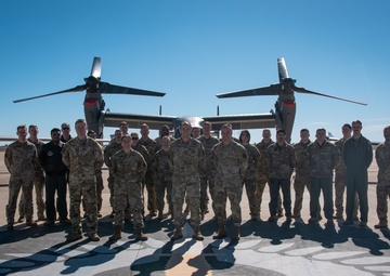 Lt. Gen. Kevin Kennedy visits 43rd IS, Cannon Air Force Base