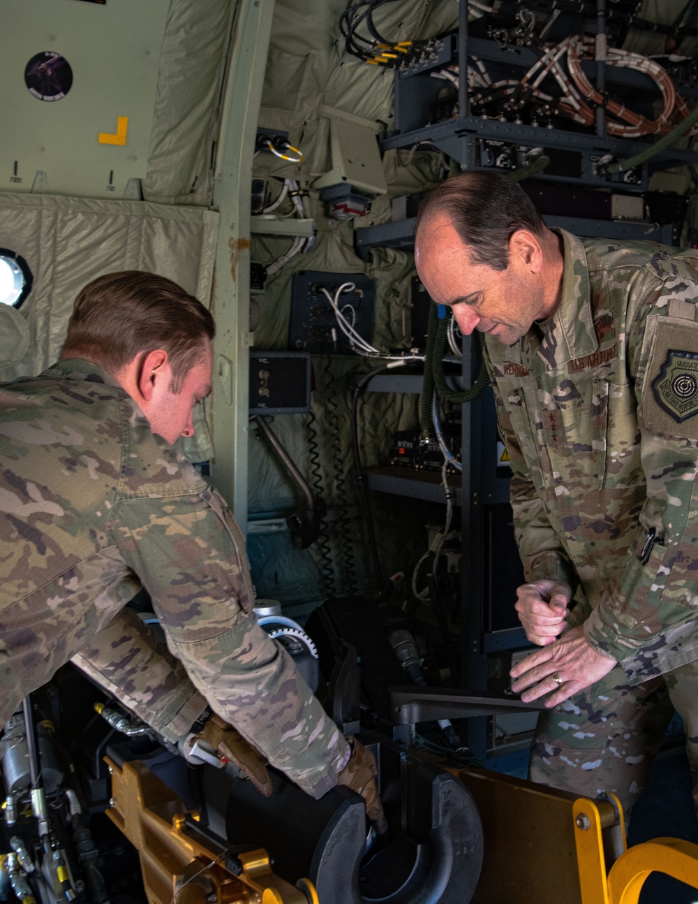 Lt. Gen. Kevin Kennedy visits 43rd IS, Cannon Air Force Base