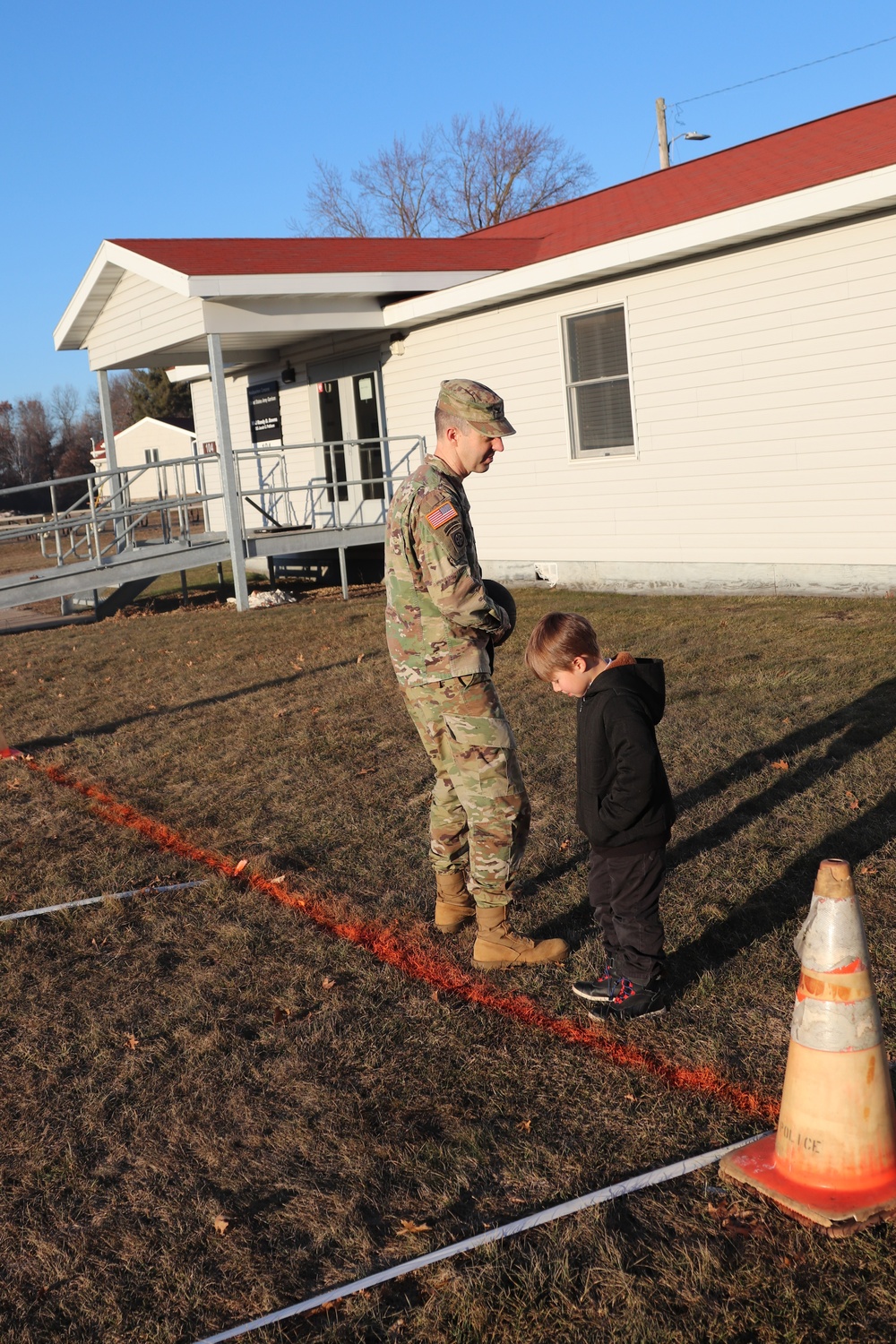 ‘Hero’ interview: 6-year-old confers with Fort McCoy Garrison commander for social studies project