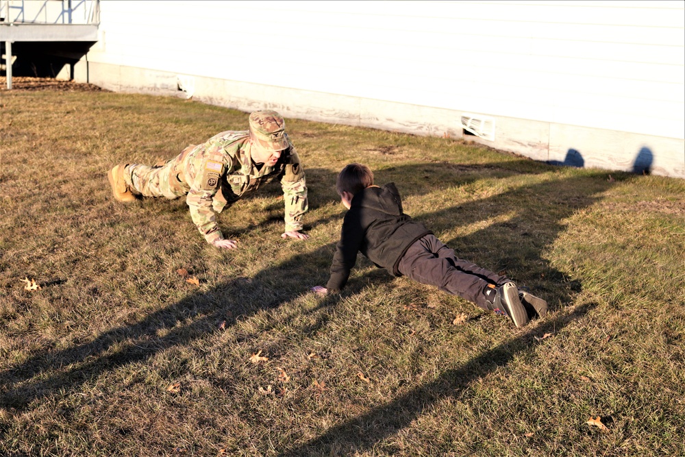 ‘Hero’ interview: 6-year-old confers with Fort McCoy Garrison commander for social studies project