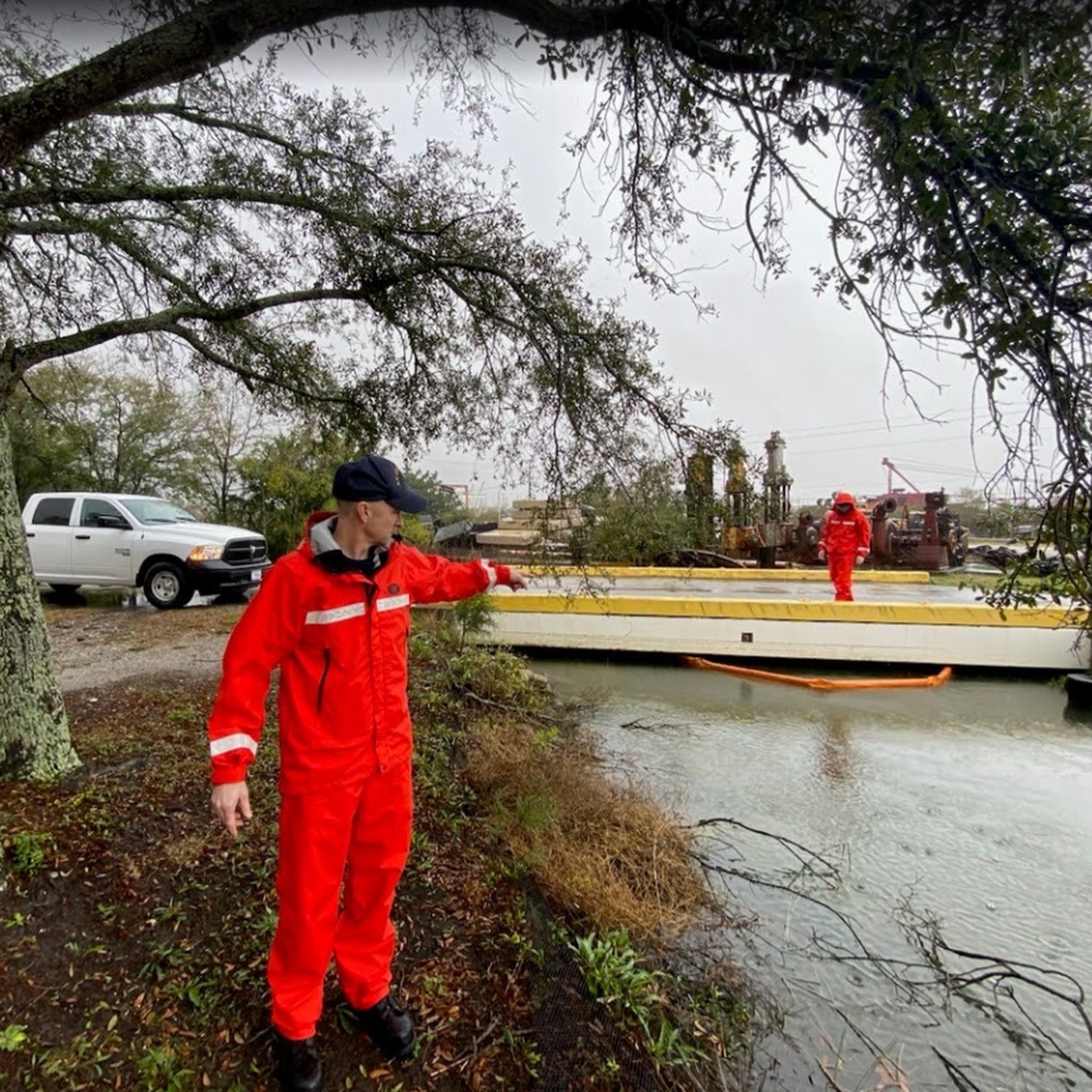 Coast Guard, partner agencies respond to oil spill in Charleston