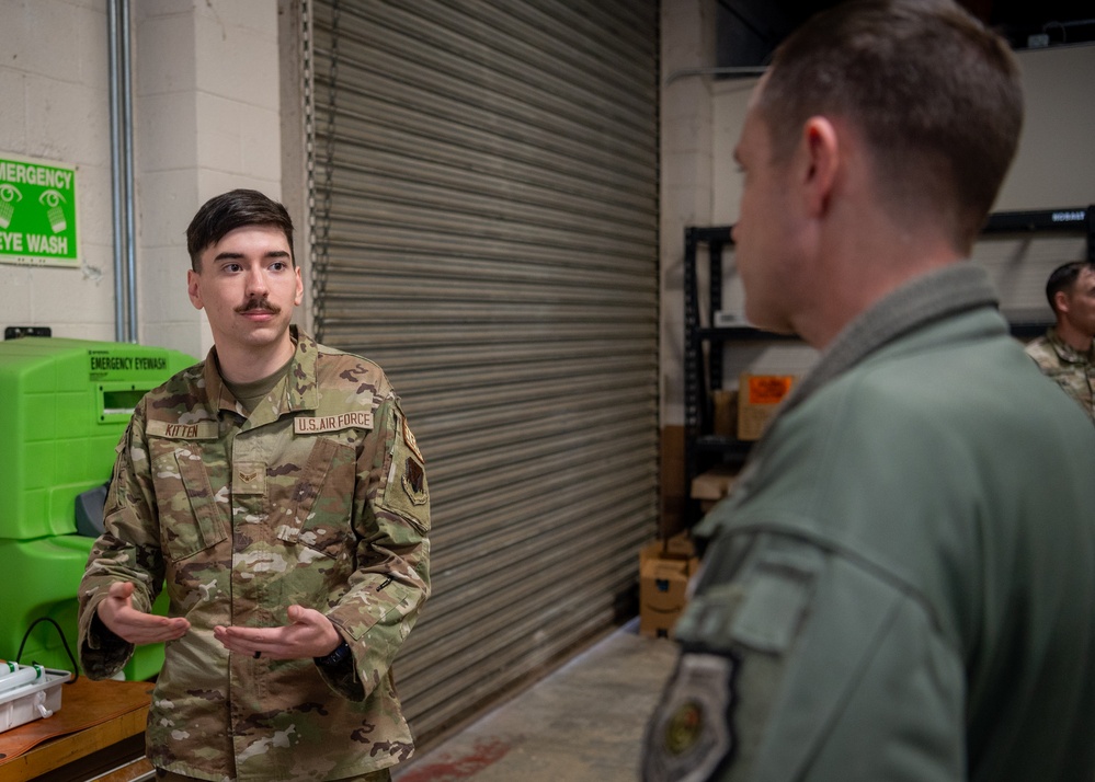 Lighting the way; 20th Civil Engineer Squadron Working With Weasels