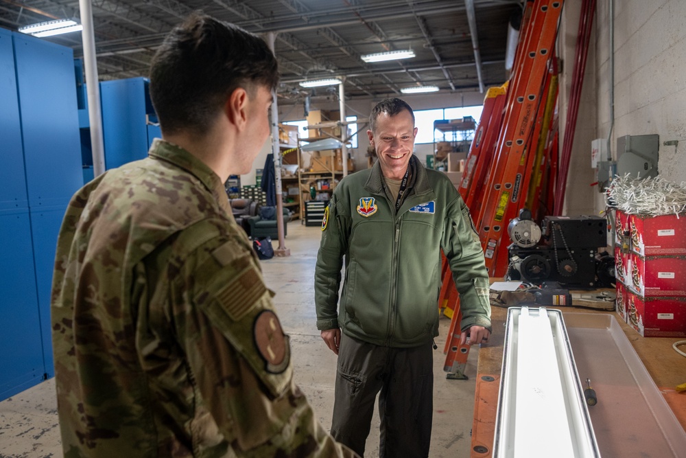 Lighting the way; 20th Civil Engineer Squadron Working With Weasels