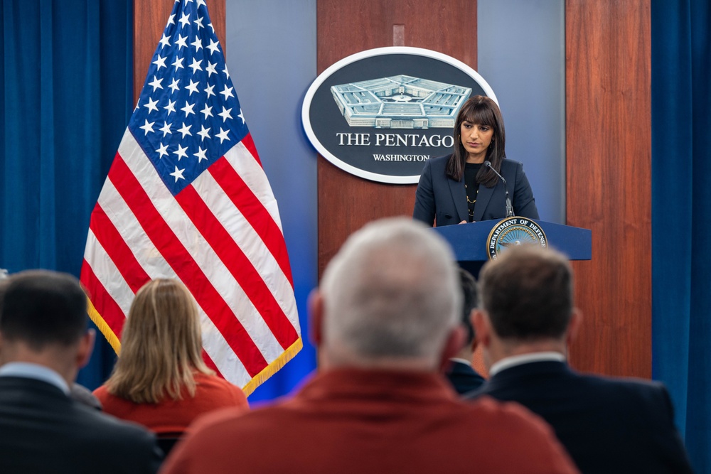 DPPS Singh Conducts a Pentagon Press Briefing