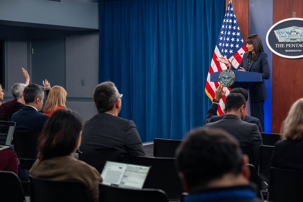DPPS Singh Conducts a Pentagon Press Briefing