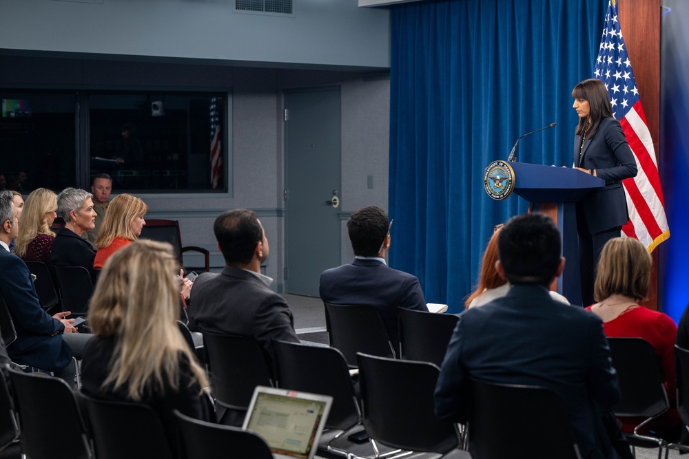 DPPS Singh Conducts a Pentagon Press Briefing