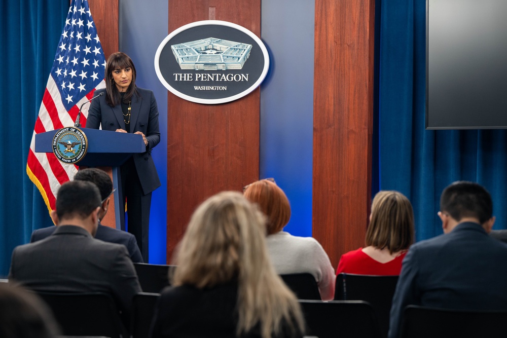 DPPS Singh Conducts a Pentagon Press Briefing