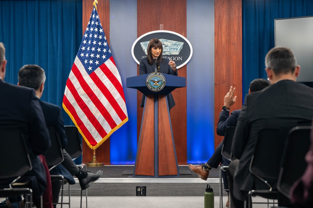 DPPS Singh Conducts a Pentagon Press Briefing