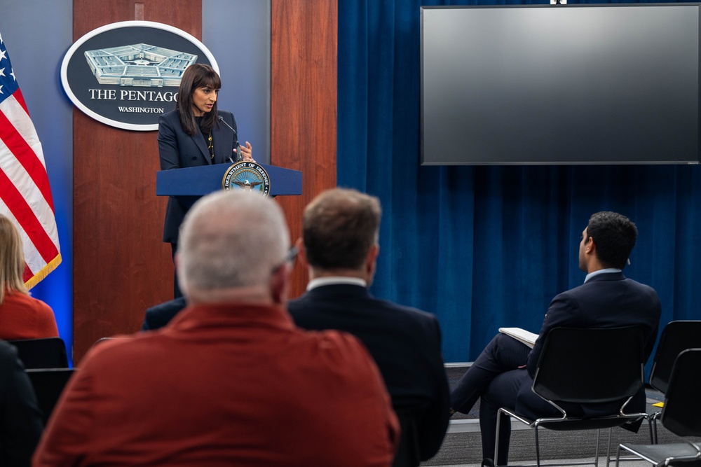 DPPS Singh Conducts a Pentagon Press Briefing