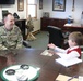 ‘Hero’ interview: 6-year-old confers with Fort McCoy Garrison commander for social studies project