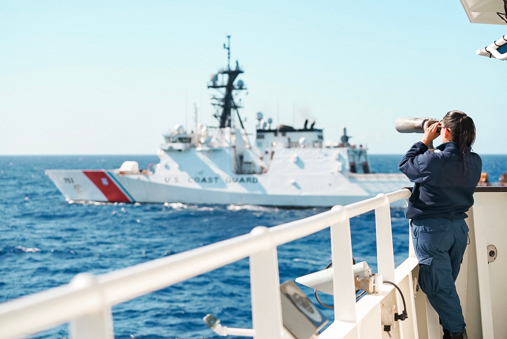 Coast Guard Cutter Thetis conducts Caribbean patrol