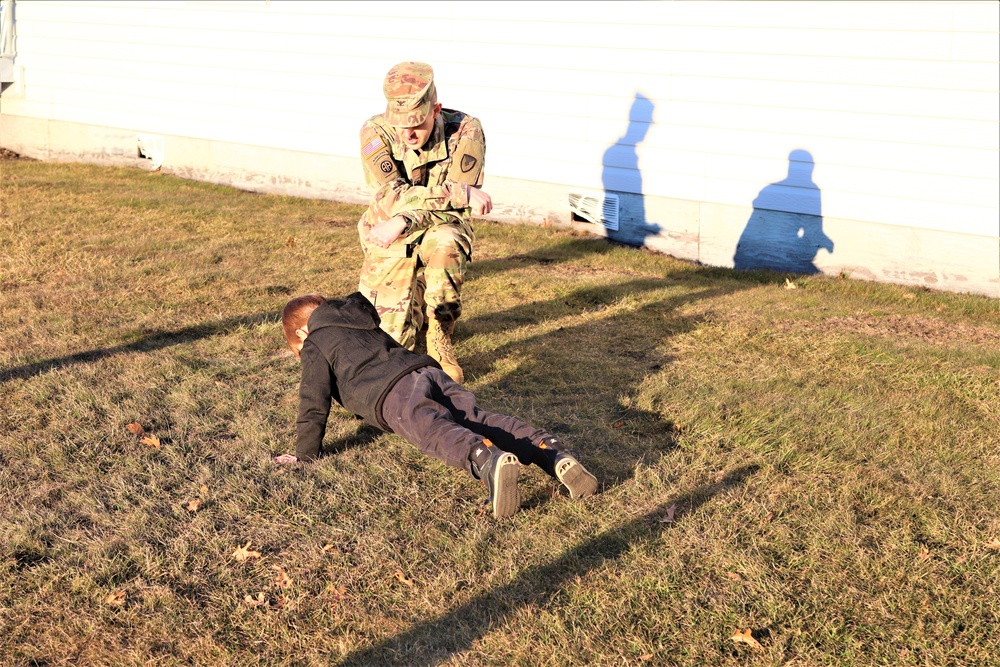 ‘Hero’ interview: 6-year-old confers with Fort McCoy Garrison commander for social studies project