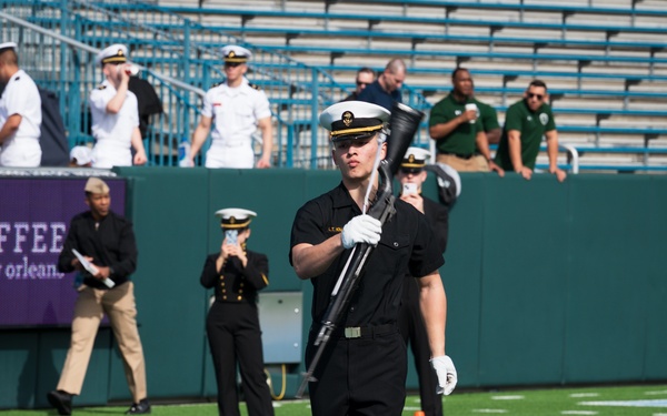 ROTC Units Compete at Tulane University's 50th annual Mardi Gras Drill Meet