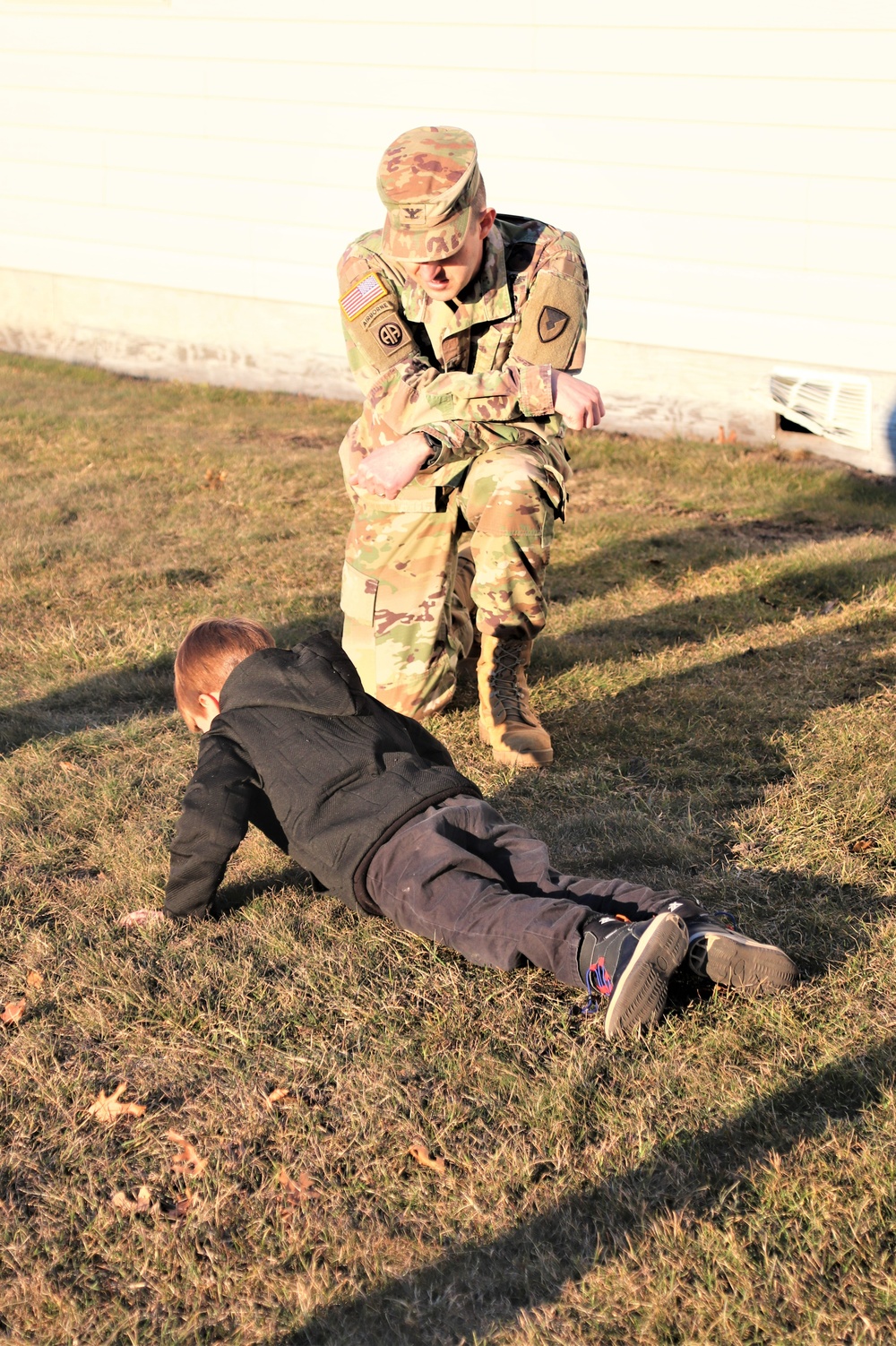 ‘Hero’ interview: 6-year-old confers with Fort McCoy Garrison commander for social studies project