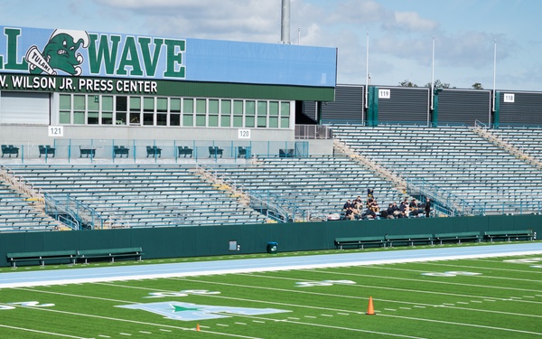 ROTC Units Compete at Tulane University's 50th annual Mardi Gras Drill Meet
