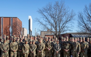 Senior Warrant Officer Advisor to the Chief of Staff of the Army visits Fort Riley