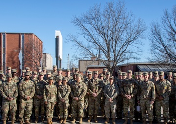 Senior Warrant Officer Advisor to the Chief of Staff of the Army visits Fort Riley