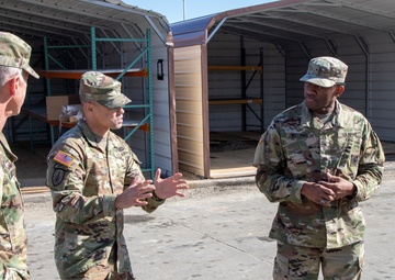 Senior Warrant Officer Advisor to the Chief of Staff of the Army visits Fort Riley