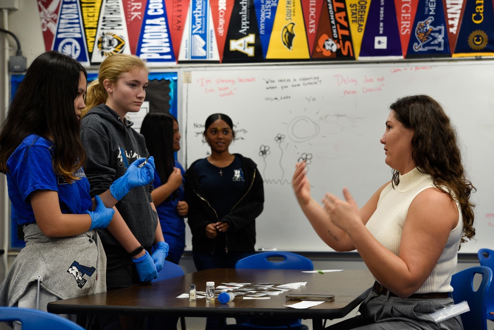 DPAA visits Aliamanu Middle School