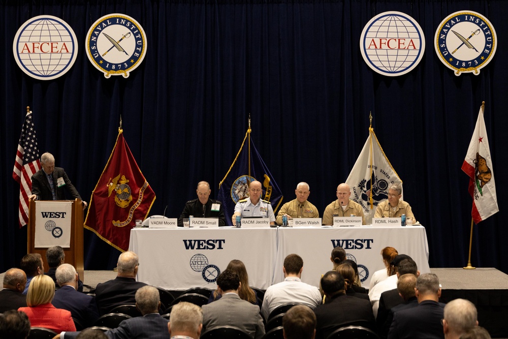 Marine leaders attend 2024 WEST