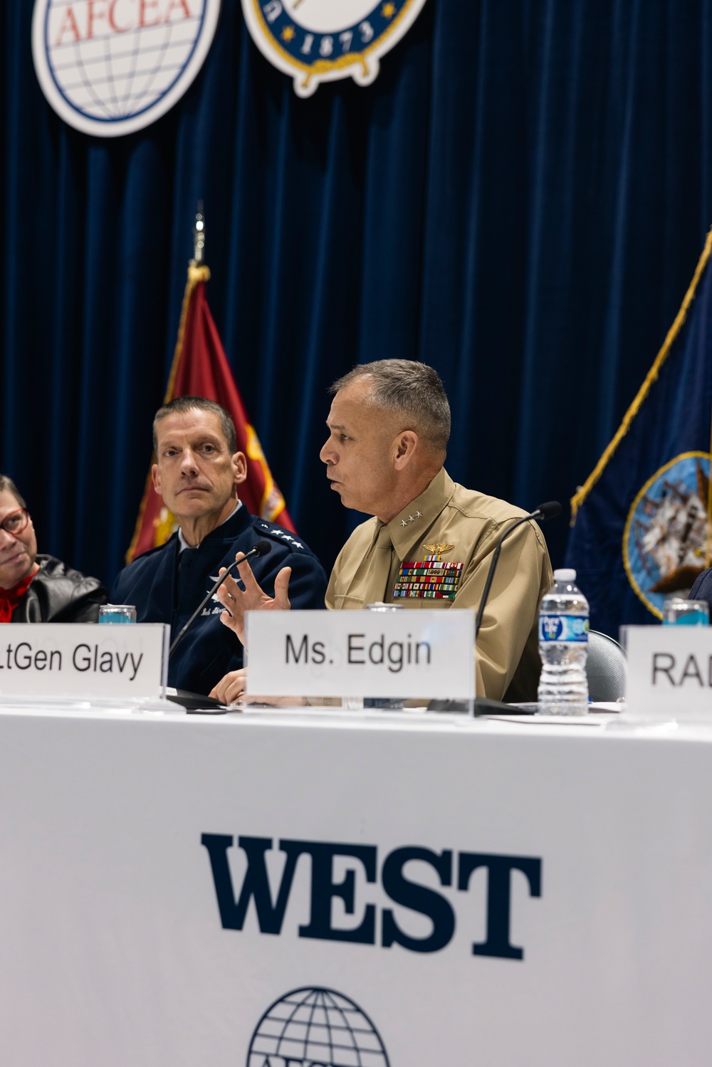 Marine leaders attend 2024 WEST
