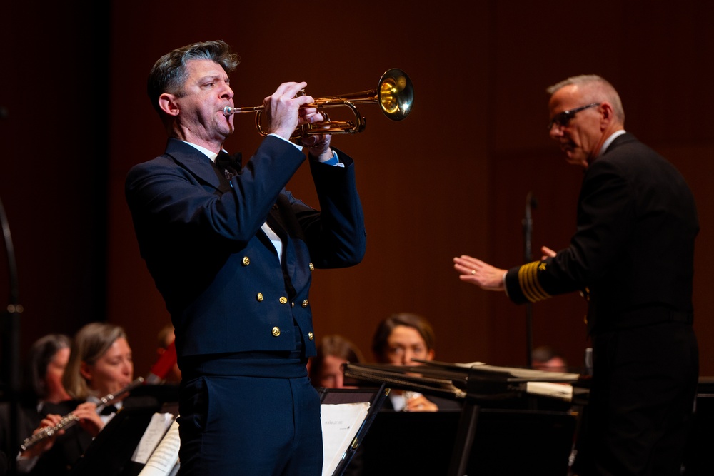 United States Navy Band Performs at Virginia Tech University