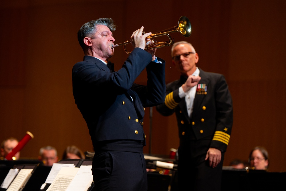 United States Navy Band Performs at Virginia Tech University