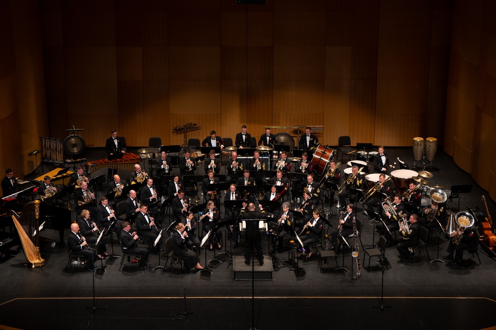 United States Navy Band Performs at Virginia Tech University