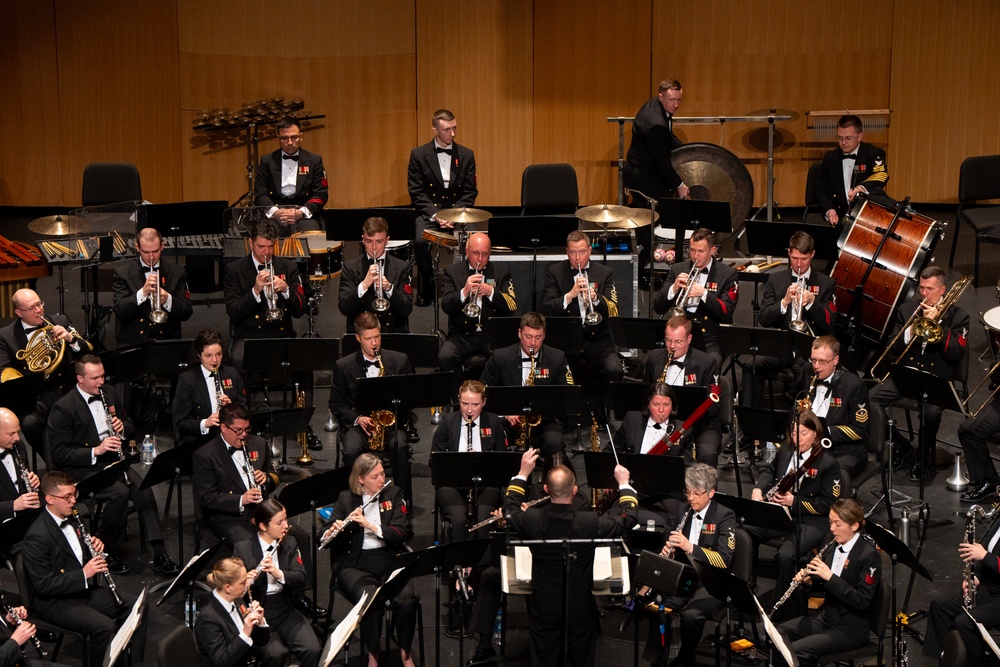 United States Navy Band Performs at Virginia Tech University