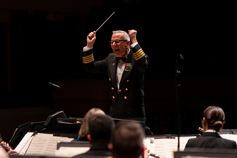 United States Navy Band Performs at Virginia Tech University