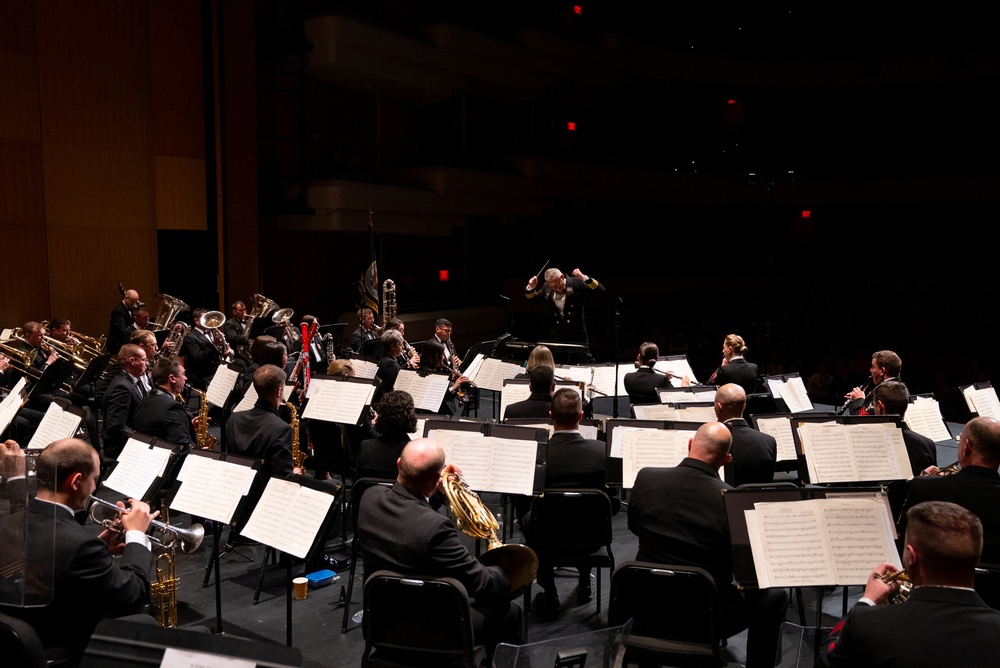 United States Navy Band Performs at Virginia Tech University