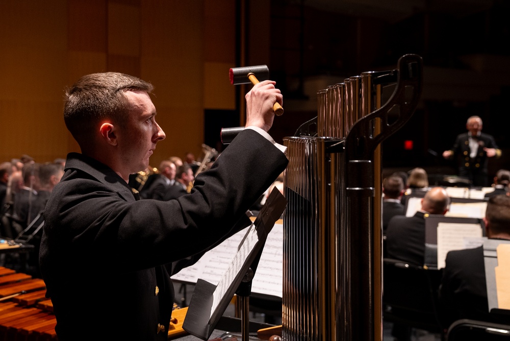 United States Navy Band Performs at Virginia Tech University