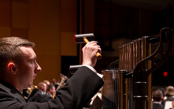 United States Navy Band Performs at Virginia Tech University