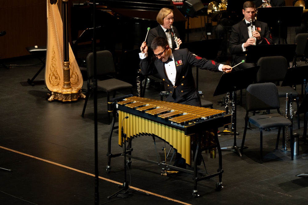 United States Navy Band Performs at Virginia Tech University