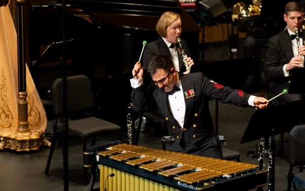 United States Navy Band Performs at Virginia Tech University