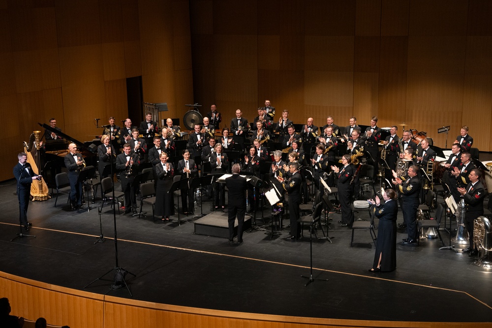 United States Navy Band Performs at Virginia Tech University