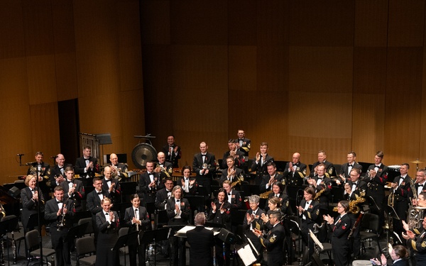 United States Navy Band Performs at Virginia Tech University
