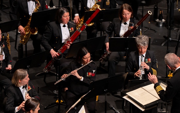 United States Navy Band Performs at Virginia Tech University